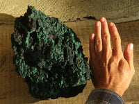 Natural Extra Large Silky Malachite Specimen  x 1 From Kasompe, Congo - Toprock Gemstones and Minerals 