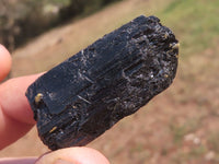 Natural Small Black Alluvial Tourmaline / Schorl Crystals  x 63 From Zimbabwe - TopRock