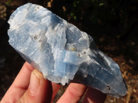 Natural New Sky Blue Calcite Specimens  x 12 From Spitzkop, Namibia