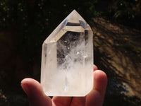 Polished Clear Quartz Crystal Points  x 6 From Madagascar