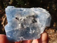 Natural New Sky Blue Calcite Specimens  x 12 From Spitzkop, Namibia