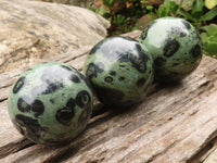 Polished Stromatolite / Kambamba Jasper Spheres  x 4 From Madagascar - TopRock