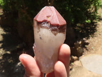 Natural Red Hematoid Phantom Quartz Crystals  x 13 From Karoi, Zimbabwe - TopRock