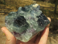 Natural Selected Watermelon Fluorite Cobbed Specimens (Stone Sealed) x 4 From Uis, Namibia - TopRock