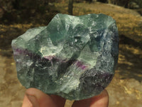 Natural Selected Watermelon Fluorite Cobbed Specimens (Stone Sealed) x 4 From Uis, Namibia - TopRock