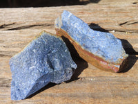 Natural Rough Dumortierite Pieces  x 24 From Mozambique