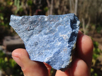 Natural Rough Dumortierite Pieces  x 24 From Mozambique