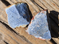 Natural Rough Dumortierite Pieces  x 24 From Mozambique