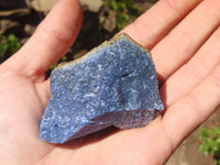 Natural Rough Dumortierite Pieces  x 24 From Mozambique