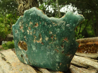 Polished Green Mtorolite / Emerald Chrome Chrysoprase Plates  x 2 From Zimbabwe - TopRock