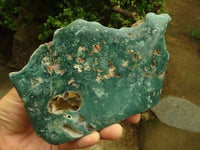 Polished Green Mtorolite / Emerald Chrome Chrysoprase Plates  x 2 From Zimbabwe - TopRock