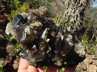 Natural Fluorescent Hyalite Opal Specimens  x 2 From Erongo, Namibia