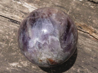 Polished Large Flower Amethyst Sphere  x 1 From Madagascar - TopRock