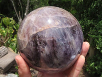 Polished Large Flower Amethyst Sphere  x 1 From Madagascar - TopRock