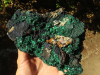 Natural Acicular Silky Malachite Specimen  x 1 From Kasompe, Congo - Toprock Gemstones and Minerals 