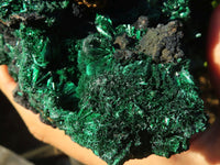 Natural Acicular Silky Malachite Specimen  x 1 From Kasompe, Congo - Toprock Gemstones and Minerals 