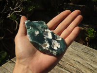 Polished One Side Polished Emerald Mtorolite Plates  x 6 From Zimbabwe