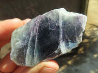 Polished Watermelon Fluorite Slices  x 12 From Uis, Namibia