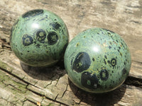 Polished Stromatolite / Kambamba Jasper Spheres  x 6 From Mahajanga, Madagascar - TopRock