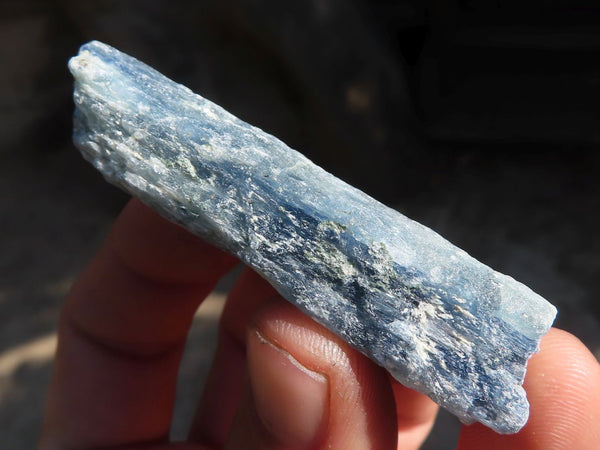 Natural Single Blue Kyanite Crystals  x 41 From Karoi, Zimbabwe