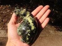 Polished Leopard Stone & Lepidolite Hippo Carvings  x 4 From Zimbabwe - Toprock Gemstones and Minerals 