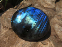 Polished Labradorite Gallets with Selected Flash (Palm Stones) - sold per kg - From Tulear, Madagascar - TopRock