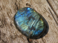 Polished Labradorite Gallets with Selected Flash (Palm Stones) - sold per kg - From Tulear, Madagascar - TopRock