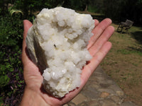 Natural Fairly Large Cascading White Quartz Clusters x 2 From Madagascar - TopRock