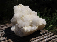 Natural Fairly Large Cascading White Quartz Clusters x 2 From Madagascar - TopRock