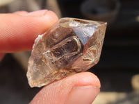 Natural Bright Smokey Brandberg Quartz Crystals x 35 From Brandberg, Namibia