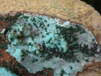 Natural Drusy Coated Chrysocolla & Malachite On Dolomite Specimen  x 1 From Likasi, Congo - TopRock