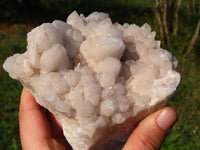 Natural White Madagascar Quartz Clusters x 3 From Madagascar - TopRock