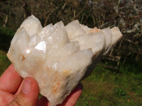 Natural White Madagascar Quartz Clusters x 3 From Madagascar - TopRock