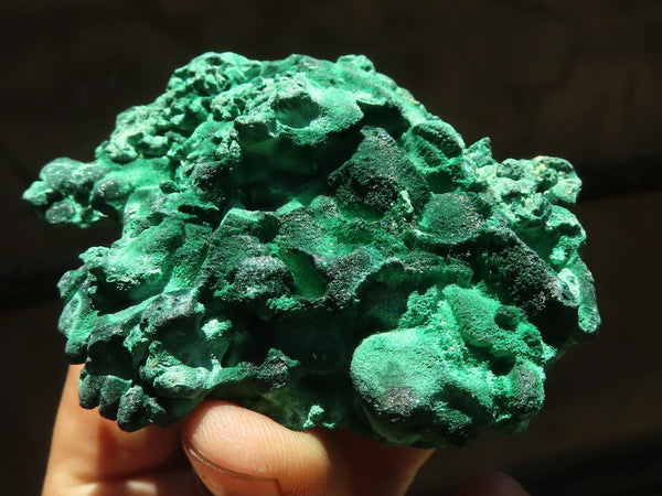 Natural Chatoyant Silky Malachite Specimens  x 6 From Kasompe, Congo - TopRock