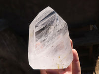 Polished Clear Quartz Crystal Points x 2 From Madagascar