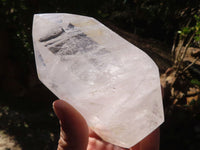 Polished Clear Quartz Crystal Points x 2 From Madagascar