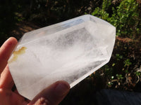 Polished Clear Quartz Crystal Points x 2 From Madagascar