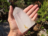 Polished Clear Quartz Crystal Points x 2 From Madagascar