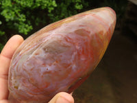 Polished Red Earthy Volcano Jasper Standing Free Forms  x 2 From Madagascar - TopRock