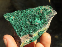 Natural Micro Botryoidal Crystalline Malachite Specimens  x 6 From Congo - Toprock Gemstones and Minerals 