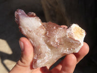 Natural Red Hematoid Quartz Specimens x 12 From Karoi, Zimbabwe