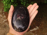 Polished Large Purple Lepidolite Free Forms  x 3 From Zimbabwe - TopRock