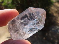 Natural Bright Smokey Brandberg Quartz Crystals x 35 From Brandberg, Namibia