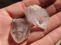 Natural Bright Smokey Brandberg Quartz Crystals x 35 From Brandberg, Namibia