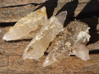 Natural Drusy Quartz Coated Calcite Crystals  x 35 From Alberts Mountain, Lesotho - Toprock Gemstones and Minerals 