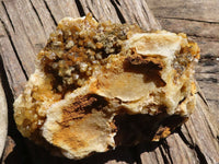 Natural Large Golden Limonite / Lemonite Quartz Cluster  x 1 From Zambia - Toprock Gemstones and Minerals 