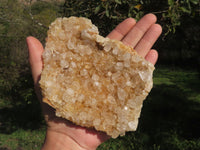 Natural Golden Limonite / Lemonite Quartz Clusters x 4 From Solwezi, Zambia - TopRock