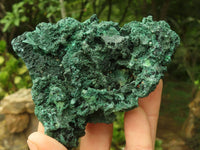 Natural Chatoyant Silky Malachite Specimens  x 6 From Kasompe, Congo - TopRock