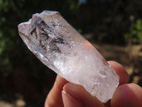 Natural Mixed Clear Amethyst & Smokey Brandberg Quartz Crystals x 12 From Brandberg, Namibia