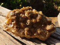 Natural Limonite Quartz Clusters x 6 From Solwezi, Zambia